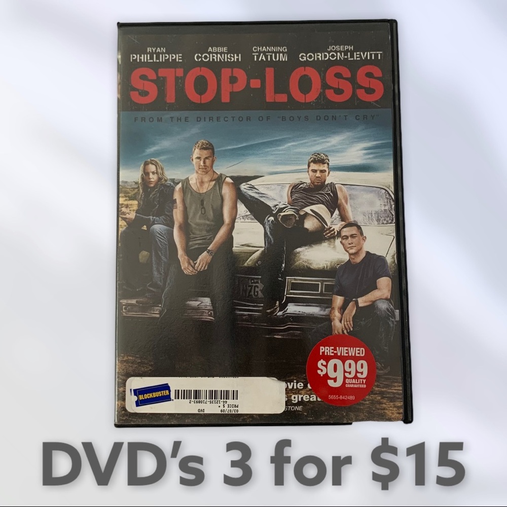 📀 Stop-Loss DVD movie 📀